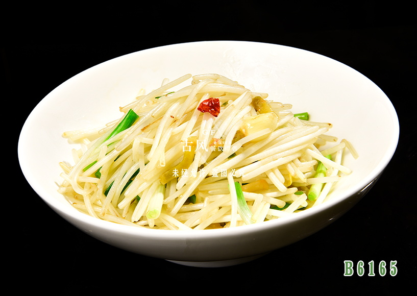 B6165榨菜絲炒豆芽