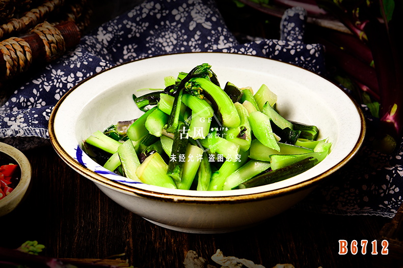 B6712炒紅(hóng)心菜 炒紅(hóng)菜苔