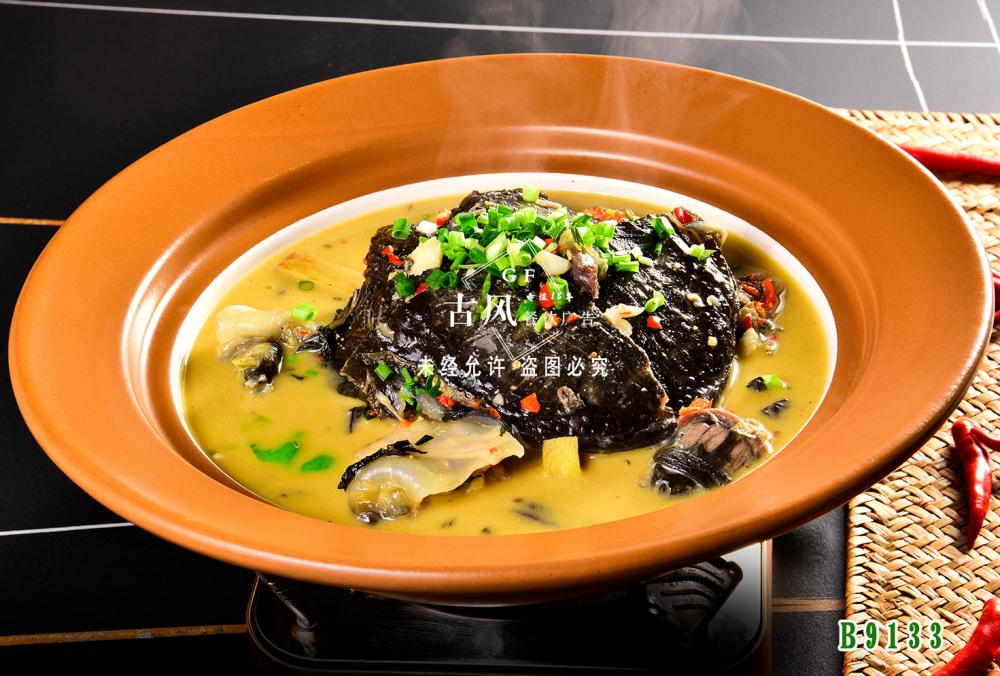 B9133黃(huáng)焖金(jīn)湯甲魚