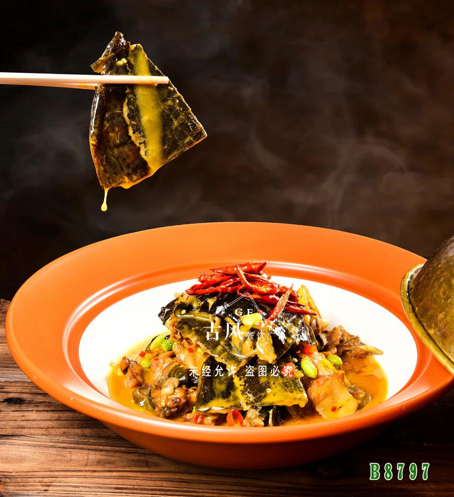 B8797紅(hóng)焖甲魚 紅(hóng)燒甲魚