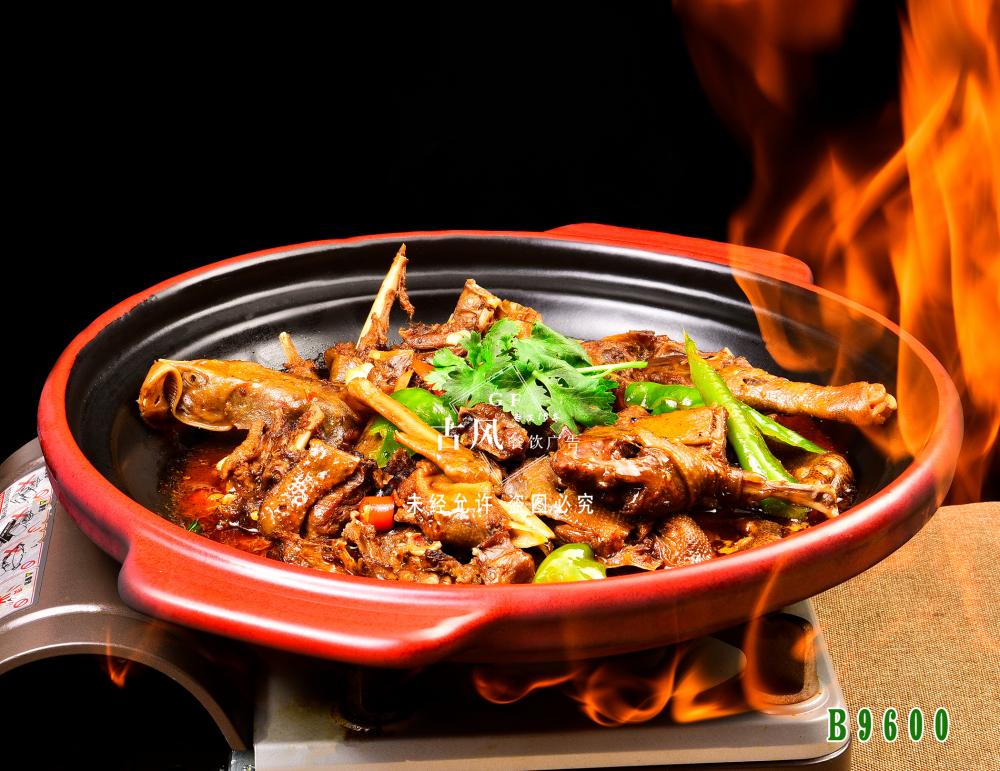 B9600霸王老(lǎo)鴨 幹鍋鴨 紅(hóng)燒鴨